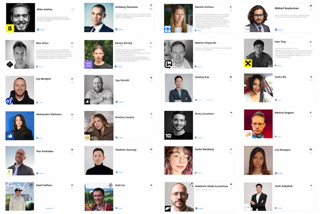 Community of executives, marketers, and product managers